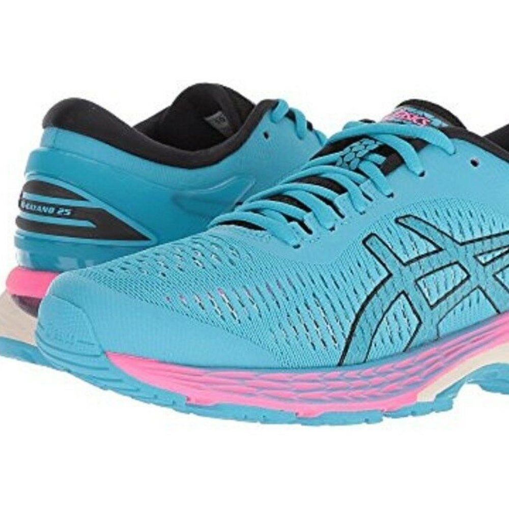 ASICS 1012A026.400 GEL-Kayano® 25 Wmn's (M) Aquarium/Black Mesh Running Shoes